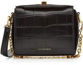Alexander McQueen Embossed Leather Mini Box Bag 16
