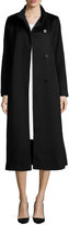 Thumbnail for your product : Fleurette Long Wool Coat, Black