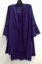 Thumbnail for your product : Le Bos Women's Embroidered Lace Bell Sleeve Jacket Dress