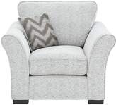Thumbnail for your product : Cavendish Chevron Fabric Armchair