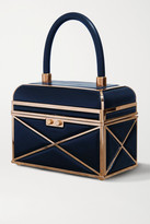 Thumbnail for your product : Gabriela Hearst Virginia Leather Tote - Navy