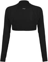 Thumbnail for your product : Womens Forever Plain Long Sleeves Plus Size Bolero Shrug Cardigan Top