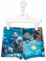Thumbnail for your product : Molo Graphic Print Swim Shorts