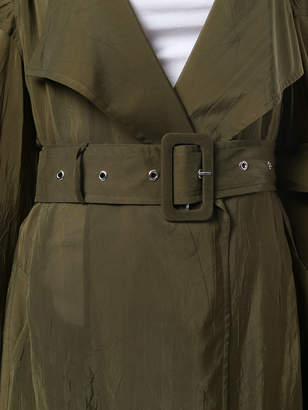 McQ Puckered seam trench coat