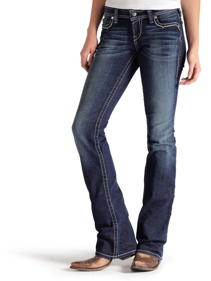 Ariat @Model.CurrentBrand.Name Ruby Homespun A Jeans - Low Rise ...
