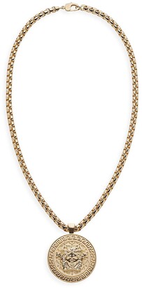Versace Medusa Medallion Chain Necklace - ShopStyle Jewelry