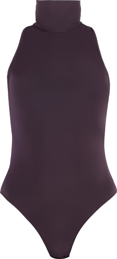 Women's Plus Size Renay Underwire Lace Imperial Purple Bodysuit
