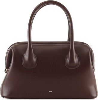 osoi boat brot アヤカ✨ Osoi Boat Brot leather top handle bag - ShopStyle