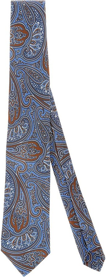 Bigi Milano Nilo Paisley Silk Tie