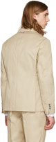 Thumbnail for your product : Thom Browne Khaki Classic Unconstructed Blazer