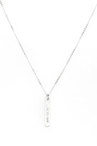Thumbnail for your product : Nashelle Love Bar Charm Necklace