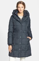Thumbnail for your product : DKNY 'Faith' Front Insert Pillow Collar Quilted Coat (Online Only)