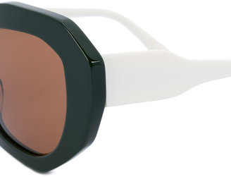 Marni cat eye geometric sunglasses