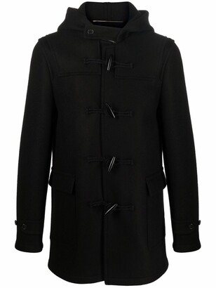 Double-faced Wool Stripe Detail Duffle Coat US Size 38 Jomashop.com Men Clothing Coats Duffle Coat Brand Size 48 