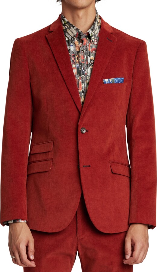 Paisley & Gray Men's SlimFit Suit Jacket ShopStyle Sport Coats & Blazers