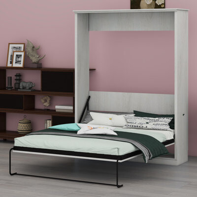 Latitude Run Half Self-Close And Open Murphy Bed