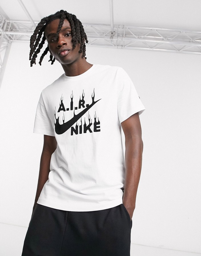 Nike Lugosis Artist Pack logo t-shirt in white - ShopStyle