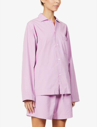 high waisted pajama shorts