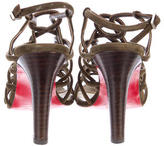 Thumbnail for your product : Christian Louboutin Cage Booties