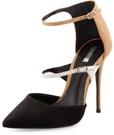 Thumbnail for your product : Schutz Quirada Colorblock Suede d'Orsay Pump