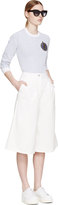 Thumbnail for your product : Edit White Denim Culottes