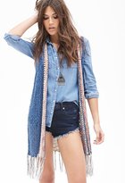 Thumbnail for your product : Forever 21 Crochet Knit Vest