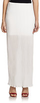 Thumbnail for your product : Alice + Olivia Sky Semi-Sheer Crinkled Maxi Skirt