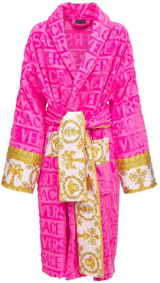 Versace Barocco & Robe bathrobe ShopStyle