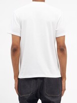 Thumbnail for your product : J.W.Anderson Anchor Logo-embroidered Cotton-jersey T-shirt - White