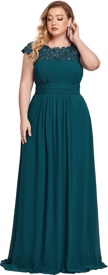 Ever-Pretty Plus Ever Pretty Women's Elegant Floor Length Empire