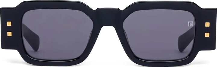 Balmain Eyewear Square-Frame Sunglasses