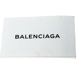 Balenciaga Cream Python Le Dix Cartable S Top Handle Bag