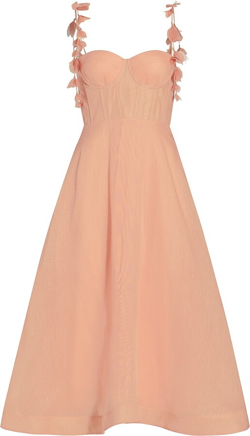 Zimmermann Wonderland Corset MidiDress ShopStyle