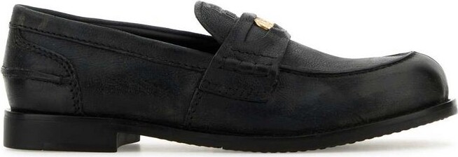 Miu Miu Slip-On Penny Loafers