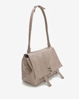 Thumbnail for your product : Proenza Schouler Python Courier: Mushroom