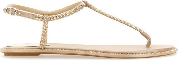 Womens Thong Sandals Embellished | ShopStyle