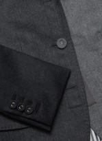 Thumbnail for your product : Thom Browne 'Funmix' contrast panel blazer