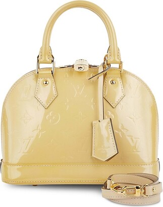 Cloth handbag Louis Vuitton Beige in Cloth - 28298055