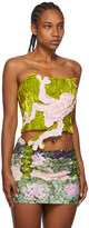 Thumbnail for your product : Collina Strada Green Frog Corset