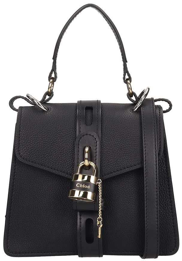 Chloé Aby Small Hand Bag In Black Leather ShopStyle