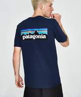 Thumbnail for your product : Patagonia P-6 Logo Responsibli Tee Navy