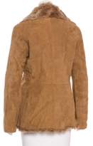 Thumbnail for your product : Joseph Shearling Knee-Length Coat