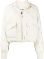Thumbnail for your product : Kenzo Logo Embroidered Padded Light Jacket