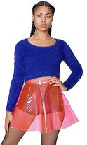 Thumbnail for your product : American Apparel RSA0388PVC Clear PVC Circle Skirt