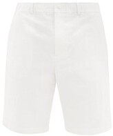Thumbnail for your product : Valentino Logo-print Cotton-blend Shorts - White