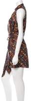 Thumbnail for your product : Isabel Marant Printed Silk Dress w/ Tags