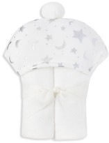 Thumbnail for your product : Elegant Baby Baby's Organic Moon & Stars Hooded Towel