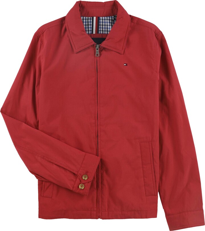 Tommy Hilfiger Men's Lightweight Microtwill Golf Jacket (Standard and