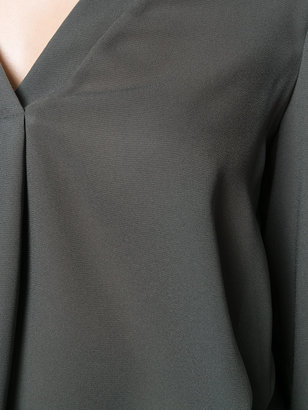 Steffen Schraut pleat detail blouse