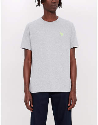 Paul Smith Scribble zebra-print cotton-jersey T-shirt